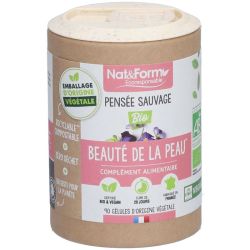 Nat&Form Pensée Sauvage Bio - 90 gélules - Beauté de la peau et action purifiante