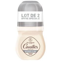 Rogé Cavaillès Intense LP Déodorant Roll-On Anti-Transpirant 48h Parfum Jasmin Ambré - 2 x 50ml