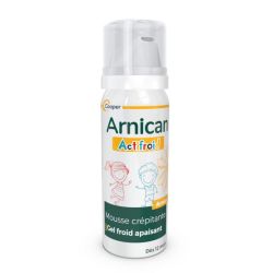 Cooper Arnican Actifroid Gel Spray Mousse Crépitante Effet Froid Apaisant - 50ml