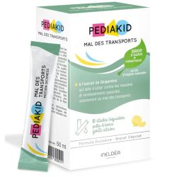 Pédiakid Mal des transports 10 sticks – Prévention des nausées et vomissements