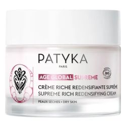 Patyka Âge Global Suprême - Crème Riche Redensifiante Suprême Bio - Peaux Sèches - 50ml