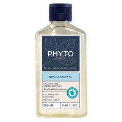 Phyto Shampooing Sebum-Control Séboréducteur - Régule la Production de Sébum - 250ml