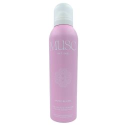 Musc Intime Musc Blanc Déo Douche Parfumé 200 ml - Mousse douche parfumée pour l'hygiène intime au quotidien
