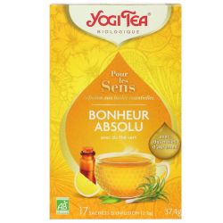 Yogi Tea Infusion Bonheur Absolu aux Huiles Essentielles Bio - 17 Sachets