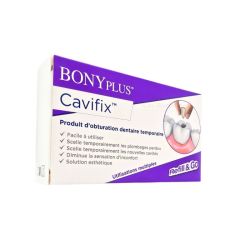 BonyPlus Cavifix Kit D'Urgence Obturation Dentaire Temporaire – Solution esthétique