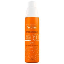 Avène Solaire Spray SPF50+ - 200 ml - Très haute protection pour peaux sensibles