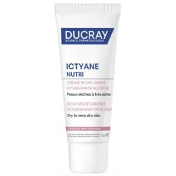 Ducray Ictyane Nutri Crème Riche 40ml – Hydratation et nutrition