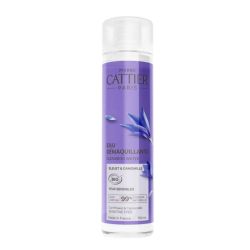 Cattier Eau Démaquillante Yeux Sensibles Bleuet et Camomille 150 ml - Démaquillage doux et apaisant des paupières