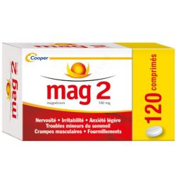 Cooper Mag 2 100 mg – 120 comprimés