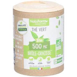 Nat&Form Thé Vert Bio - Minceur, métabolisme et oxydation des graisses