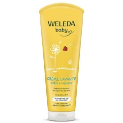 Weleda Baby Crème Lavante Corps et Cheveux Calendula 200ml – Apaisement et hygiène