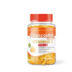 Vitascorbol Vitamine C 1000mg - 30 gommes - Énergie et immunité au quotidien