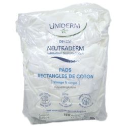 Neutraderm Pads 180 rectangles de coton