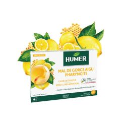 20 pastilles mal de gorge aigu pharyngite miel citron