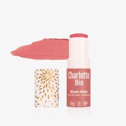 Charlotte Bio Blush Stick Bois de rose - Pigmentation intense et effet bonne mine bio