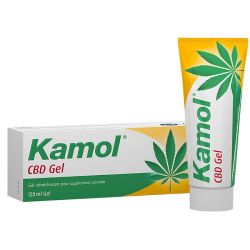 PharmaSGP GmbH Kamol CBD Gel Rafraîchissant - Soulage les Tensions et Douleurs Musculaires - 120ml