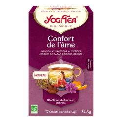 Yogi Tea Infusion Confort de l'Âme Bio - 17 Sachets