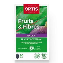 Ortis Fruits & Fibres Regular 30 Comprimés