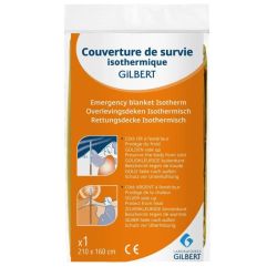 Laboratoires Gilbert Couverture de Survie Isothermique  - Protection contre le froid et la chaleur