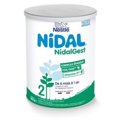 Nidal Formule Epaissie NidalGest lait 2ème âge 800g