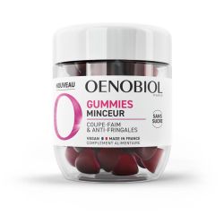 Oenobiol Gummies Minceur - 60 Gommes - Aide à la perte de poids et au métabolisme des graisses