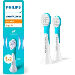 Philips Sonicare For Kids HX6032/90 - Têtes de Brosse Enfants de 3 à 7 ans - 2 brosses - Doux et efficace