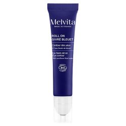 Melvita Roll-On Givré Bleuet Contour des Yeux Bio - Apaisant et Décongestionnant - 10 ml