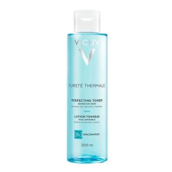 Vichy Pureté Thermale Lotion Tonique Perfectrice - 200 ml - Peaux Sensibles