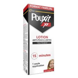 Pouxit XF Anti-Poux et Lentes Lotion - 200 ml - Traitement express, efficace en 15 minutes