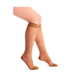 Thuasne Venoflex Incognito Absolu - Chaussettes de Contention - Taille 4 - Normal - Doré