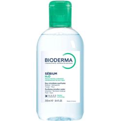 Bioderma Sébium H2O Solution Micellaire Nettoyante Purifiante 250ml – Eau micellaire peaux grasses