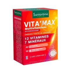 Santarome Multivitamines Vita'Max Adultes Effervescent - 30 comprimés