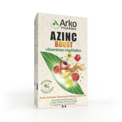 AZINC Boost vitamines végétales 24 comprimés