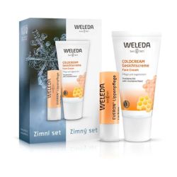 Weleda Coffret Cold Cream - Crème Cold cream 30ml + Stick Lèvres Everon 4.8g - Nourrit et Acoucit