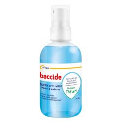 Baccide Spray Anti-viral Désinfectant Mains & Surfaces - 100ml - Thé Vert