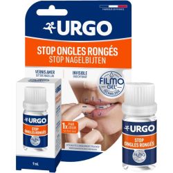 Urgo Filmogel Stop Ongles Rongés - Vernis Amer et Invisible - 9 ml