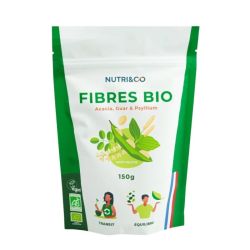 Nutri&Co Fibres Bio 150g - Transit régulé et soutien de la flore intestinale