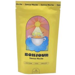 Bonjour Saveur Originale (Mocha) 90g/15 Portions - Boisson bien-être en poudre, complément alimentaire
