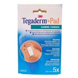 3M Tegaderm + Pad Gamme Conseil - 5 x 7 cm - 5 pansements
