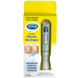 Scholl Traitement Mycose de l'Ongle - 3,8 ml - Action ciblée contre les mycoses légères