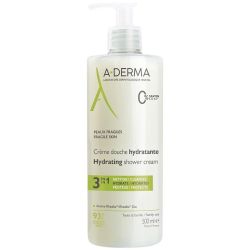 Aderma Crème Douche Hydratante 3 en 1 - Peaux Fragiles - 500ml