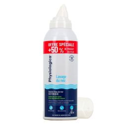 Gifrer Physiologica Solution d'Eau de Mer Isotonique - Humidification et Lavage du Nez - Spray de 150ml