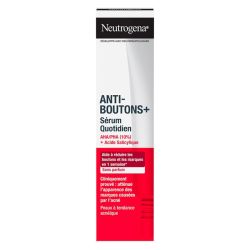 Neutrogena Anti-Boutons + Sérum Quotidien - Sans Parfum - Réduit les Boutons & Marques - 30 ml