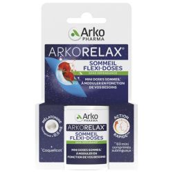 Arkopharma Arkorelax Sommeil Flexi-Doses - 60 Mini Comprimés Sublingaux