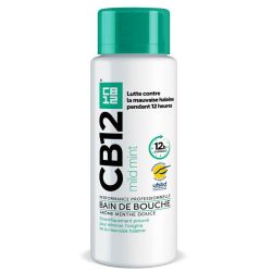 CB12 Bain de Bouche Haleine Sûre Mild Mint 250 ml
