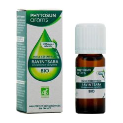 Phytosun Arôms Huile Essentielle de Ravintsara Bio - Vertus Anti-infectieuses - 10ml