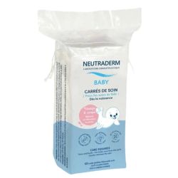 Neutraderm Baby Carrés de Soin Visage & Corps - 100 Carrés