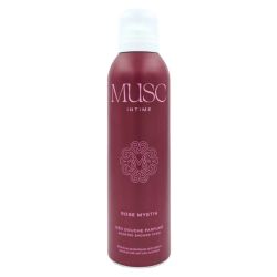 Musc Intime Rose Mystik Déo Douche Parfumé 200 ml - Mousse douche parfumée pour l'hygiène intime au quotidien