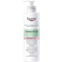 Eucerin Dermopure Gel Nettoyant Triple Action Visage & Corps - 400ml