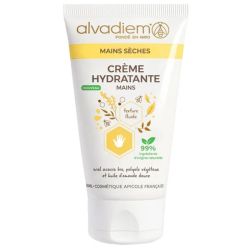 Alvadiem Crème Hydratante Mains au Miel d'Acacia Bio - 50ml